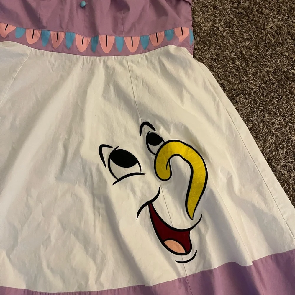 Disney Parks Beauty and the Beast Dress with Character Design 1X - Picture 4 of 7